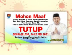 Layanan Poli Rawat Jalan RSUD Cilacap Tutup Hanya Dua Hari, Upaya Sterilisasi dan Screening