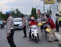 Solidaritas pada Warga Wadas Purworejo, IMM Lakukan Ini di Mapolres Cilacap