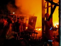 Kongslet, Rumah Ludes Terbakar