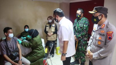 Percepatan Vaksinasi, Empat Titik Vaksinasi Covid-19 Massal Digelar di Cilacap. Target 4.310 Warga