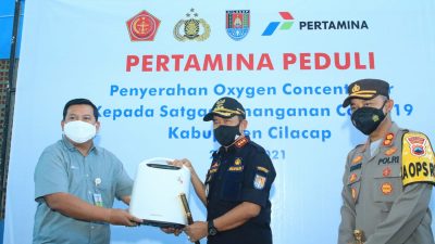 Pertamina Cilacap Bantu 50 Oxygen Concentrator