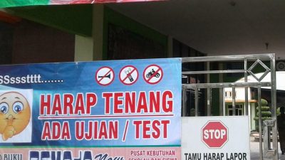Ujian Tengah Semester Harus di Sekolah