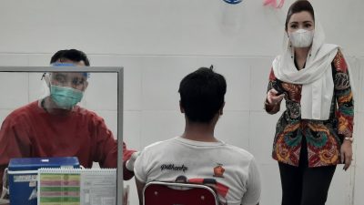 Novita Wijayanti Meyakini Vaksin Bagus Semua