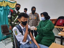 Vaksinasi Siswa Masuk Prioritas Polres Cilacap