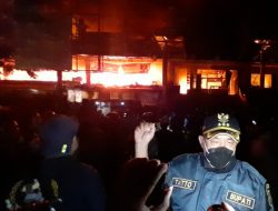 Kios Terbakar 500 Lebih Akibat Pasar Kroya Terbakar