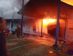 Petir Membakar Pabrik Karet PTPN IX