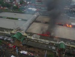 Pasar Kroya Terbakar