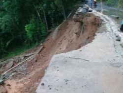 Baru 2 Bulan, Talud Ambruk Lagi