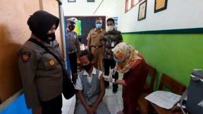 Vaksinasi Anak SD Mulai Dilakukan
