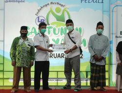 Donasi LB Diserahkan ke Baznas dan Lazis-NU Cilacap