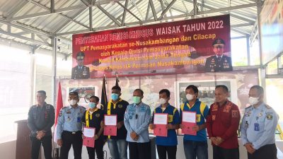 40 Napi Nusakambangan Terima Remisi