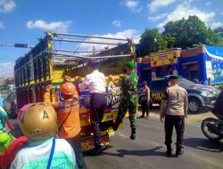Aparat Gabungan Terus Lakukan Penyekatan Sapi