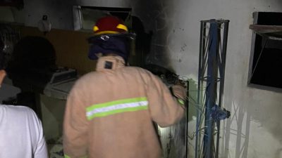 Ruko Elektronik Terbakar, Pemilik Jadi Korban
