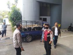 Polisi Lakukan Penyekatan Hewan Kurban