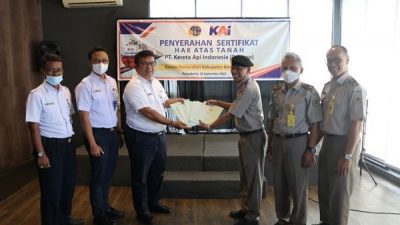 DAOP V Sertifikatkan Aset