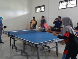 Pemuda Desa Gelar Tenis Meja. Peringati Sumpah Pemuda