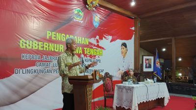 Ganjar Jamin Pj Tidak Main Proyek