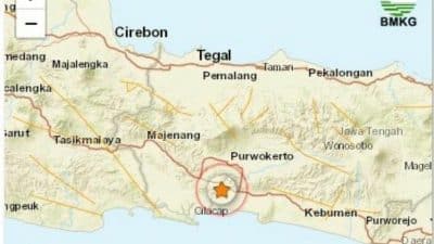 Gempa Kecil Getarkan Daratan. 18 dari Banyumas
