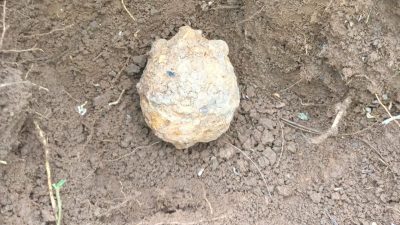Granat Nanas Temuan Warga Kemungkinan Jenis Lama