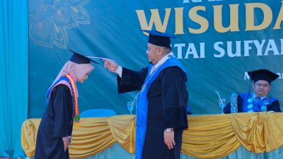 Wisudawan STAI Sufyan Tsauri Harus Jadi Motor