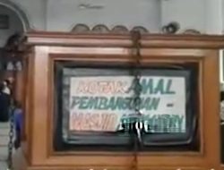 Apes, Maling Kotak Amal Kepergok Warga