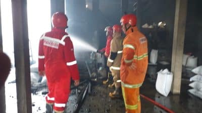 Pabrik Penggilingan Padi Terbakar. Pemilik Rugi Rp 219 juta