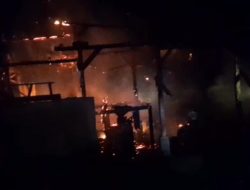 Penggilingan Padi Terbakar Secara Misterius