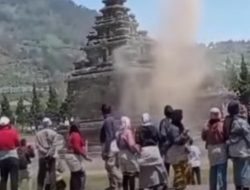 Tornado di Candi Dieng. Ini Kata BMKG