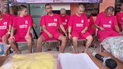 15 Bandar Obat Terlarang Dibekuk Polisi