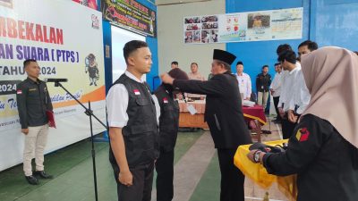 Bawaslu Cilacap Lantik Serentak Pengawas TPS