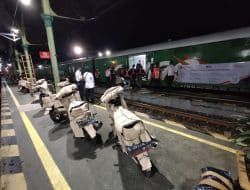 Angkutan Motor Gratis Khusus Pemudik Lewat KAI