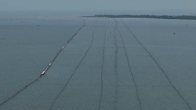 Rocky Gerung Sebut “Orang Kuat” Bekingi Pembangunan Pagar Laut