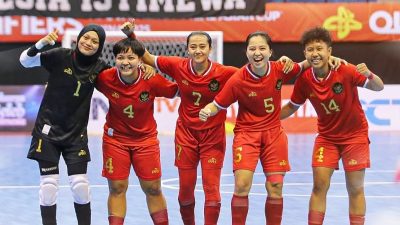 Timnas Futsal Putri Indonesia Juara Grup B dan Sapu Bersih 3 Laga