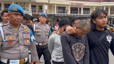 Komplotan Pencuri Mobil Pick up Lintas Provinsi Dibekuk Polisi