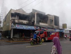 Satu Ruko Terbakar, Pemilik Rugi Rp 10 Miliar