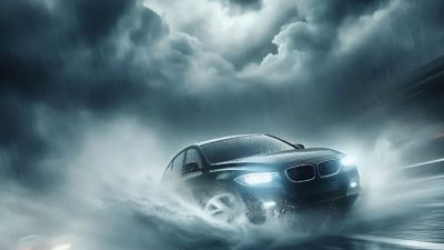 Tips Aman Hadapi Aquaplaning dari BMKG