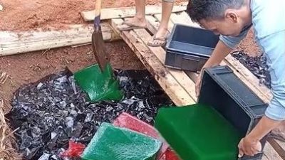 BPOM Serang Musnahkan 12 Ton Cincau Berformalin