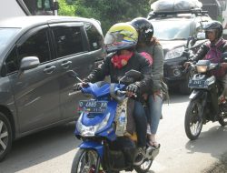Pemudik Naik Motor Sebaiknya Sering-sering Istirahat. Ini Kata Polisi