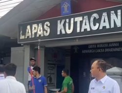 Mayoritas Penghuni Lapas Kutacane Akibat Kasus Narkoba