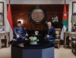 Prabowo Sepakati Kerja Sama Militer Indonesia dengan Yordania