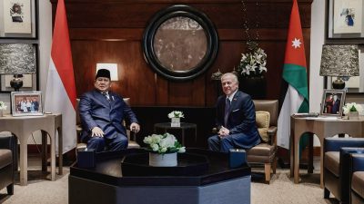 Prabowo Sepakati Kerja Sama Militer Indonesia dengan Yordania