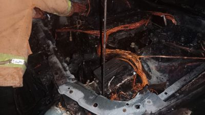 Mobil Meledak dan Terbakar di Cilacap, Diduga Akibat Arus Pendek Listrik