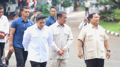 Prabowo Sebut Kulit Mentan Amran Sudah Sangat Hitam. Juga Wamentan