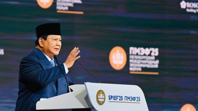 Prabowo Yakin Pertumbuhan Ekonomi Indonesia Tembus 7 Persen