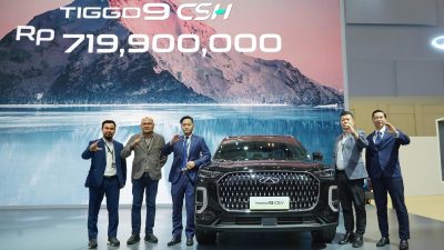 Berkat Fitur Parkir Otomatis, Chery TIGGO 9 CSH AWD Curi Perhatian di GIIAS