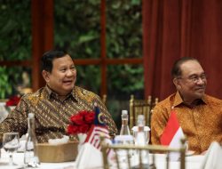 Tiba di Jakarta, Anwar Ibrahim Langsung Temui Prabowo