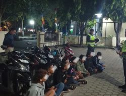 Balap Liar Resahkan Warga, Polsek Cilacap Utara Ringkus 8 Remaja