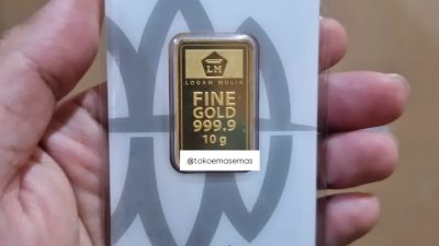 Harga Emas Antam Terkoreski dan Turun, Kini Dijual Rp 1,94 Juta per Gram
