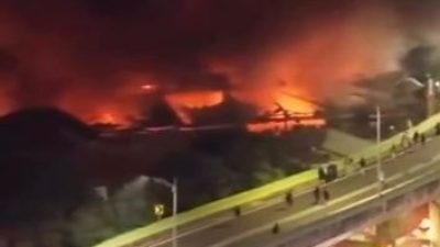 Ini Kronologi Kebakaran Pasar Puring