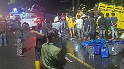 Kecelakaan Bus di Wanareja, Dua Tewas dalam Tabrakan Maut